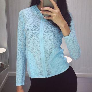 Hooded Sport Lace Jacket