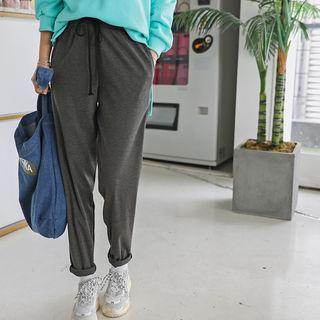 Drawcord-waist Baggy-fit Sweatpants