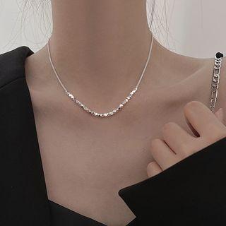 Faux Pearl Necklace / Plain Necklace / Set