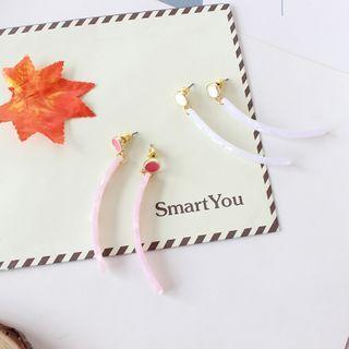 Acrylic Curve Dangle Earring