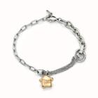 Ip Rose Gold Lucky Star Steel Bracelet Rosegold - One Size