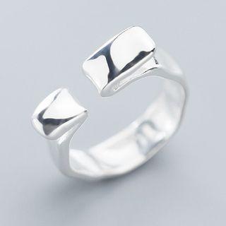 925 Sterling Silver Polished Open Ring S925 Silver - As Shown In Figure - One Size
