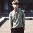 Mandarin Collar Half-placket Shirt