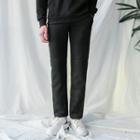 Fleece-lined Slim-fit Sweatpants