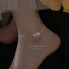 Fish Sterling Silver Anklet Anklet - Fishs - Silver - One Size