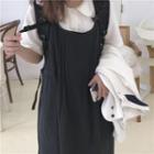 Short-sleeve Plain Shirt / Sleeveless Plain Dress