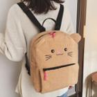 Cat Fleece Backpack