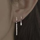 Rhinestone Chained Fringed Earring (various Designs)