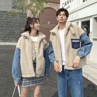 Couple Matching Fleece Zip Vest