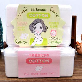 Set Of 1000: Cleansing Cotton Wipe