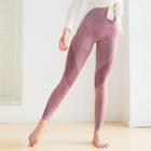 Melange Paneled Yoga Pants