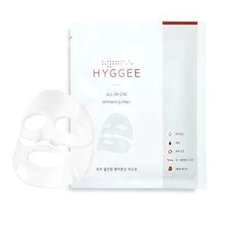 Hyggee - All-in-one Whitening Mask 10pcs Set 26g X 10pcs