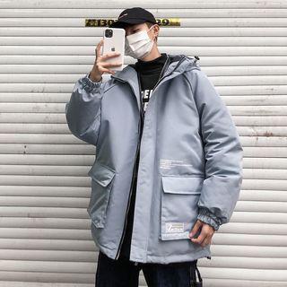 Unisex Reflective Loose-fit Hooded Jacket