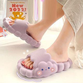 Cloud Print Slippers