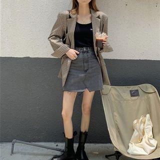 One Buttoned Blazer As Shown In Figure - One Size