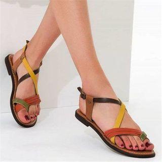 Flat Sling-back Sandals
