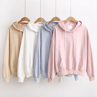 Hooded Embroidery Pullover