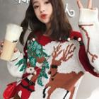 Christmas Boxy Sweater