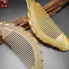 Horn Hair Comb As Shown In Figure - One Size