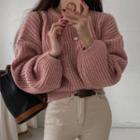 Balloon-sleeve Sweater In 10 Colors
