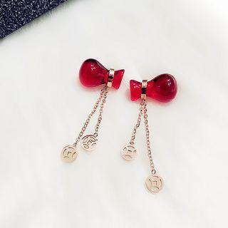 Coin Drop Earring