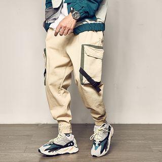 Strapped Cargo Pants