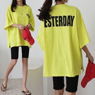 Yesterday Letter T-shirt