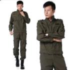 Set: Stand-collar Jacket + Cargo Pants