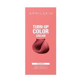 April Skin - Turn Up Color Cream - 7 Colors Red Pepper - New Version