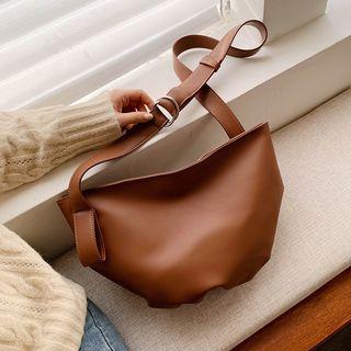 Zip Crossbody Bucket Bag