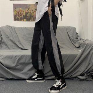 Color Block Drawstring Pant