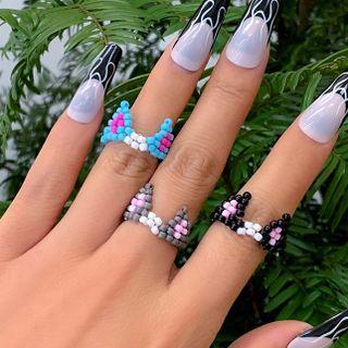 Cat Ear Bead Ring