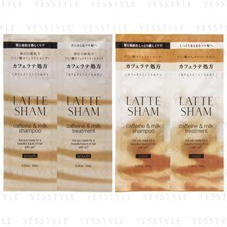 Latte Sham - Caffeine & Milk Shampoo & Treatment Trial 10ml X 2 - 2 Types