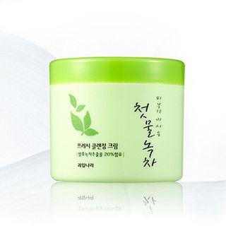 Kwailnara - The First Greentea Fresh Cleansing Cream 300g