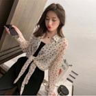 Chiffon Dotted Light Jacket