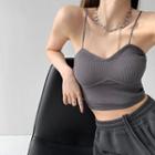 Details Cropped Camisole Top In 5 Colors