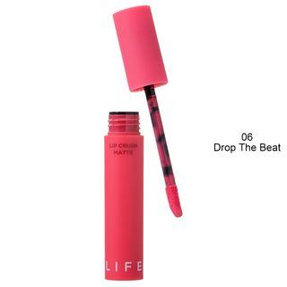 Its Skin - Life Color Lip Crush Matte (18 Colors) #06 Drop The Beat