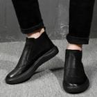 Genuine Leather Chelsea Ankle Boots