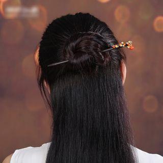 Bead Wooden Hair Stick