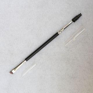 Dual Head Eye Makeup Brush 12 - Black - One Size