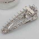 Alloy Hair Clip Silver - One Size