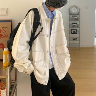 Stitched Cargo Jacket