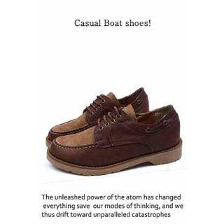 Tow-tone Deck Shoes