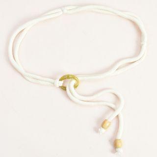 Hemp Rope Belt White - One Size