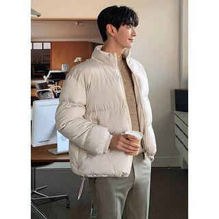 High-neck Boxy Puffer Jacket In 10 Colors