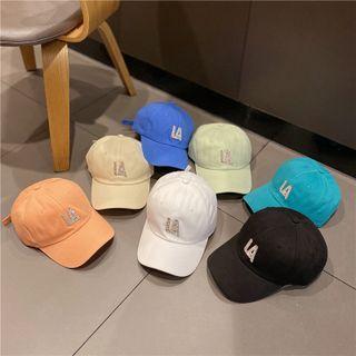 Lettering Embellished Baseball Cap