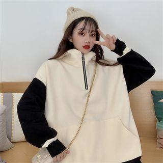 Animal Ear Paneled Hoodie