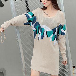Applique Long Sweater