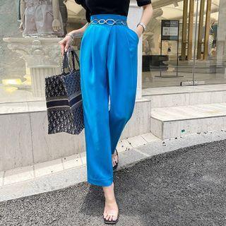 High-rise Baggy Dress Pants
