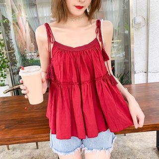 Tassel Detail Camisole Top